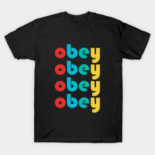 BTS Army - JHope obey (ripetitive with classic color) | Kpop Army T-Shirt